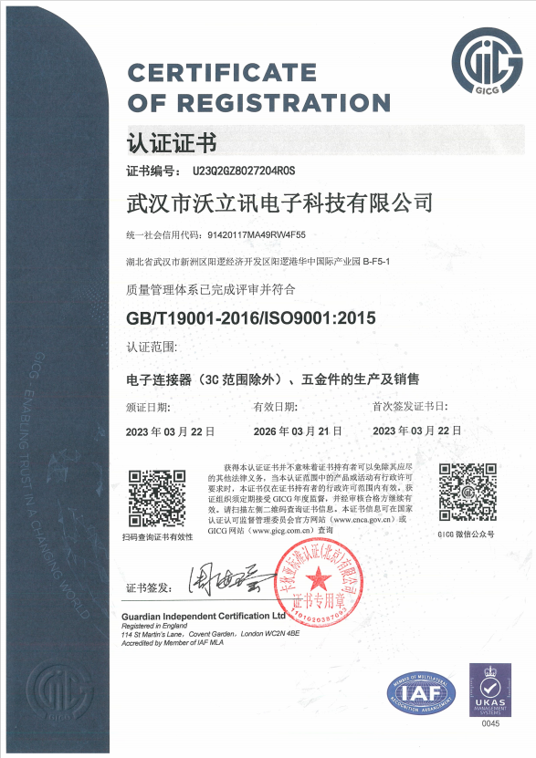 ISO 9001質量體系